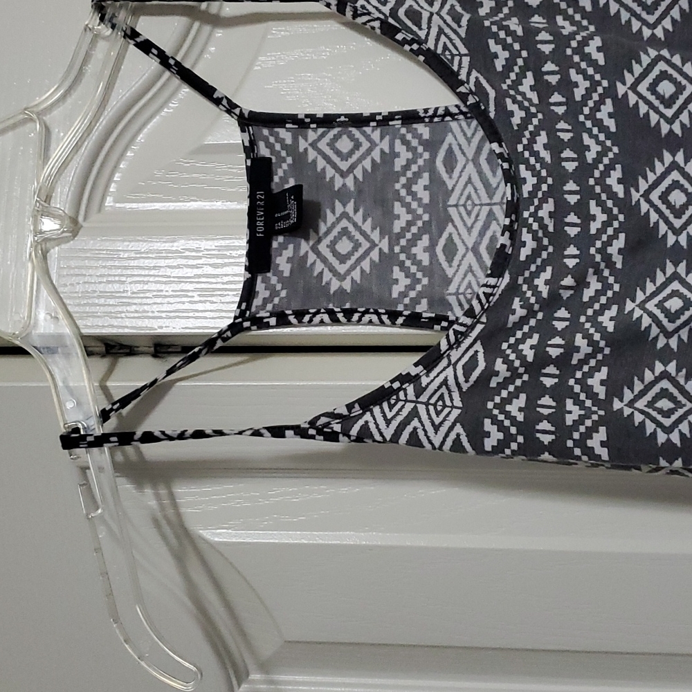 F21 racer back crop top